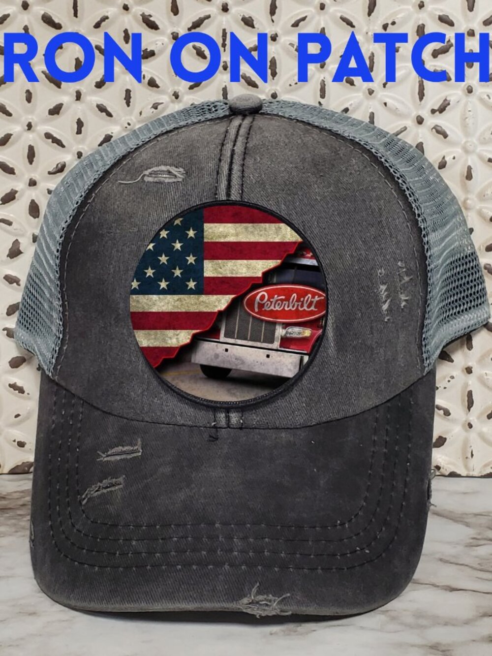 Peterbilt Iron on Patch
